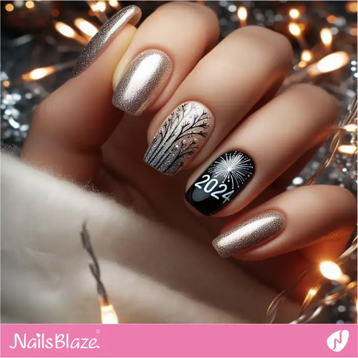 Black and Silver New Year